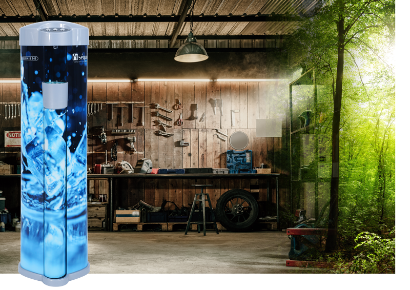 fontaine &agrave; eau sur r&eacute;seau pour locaux d'activit&eacute; mithia r par Sequoia